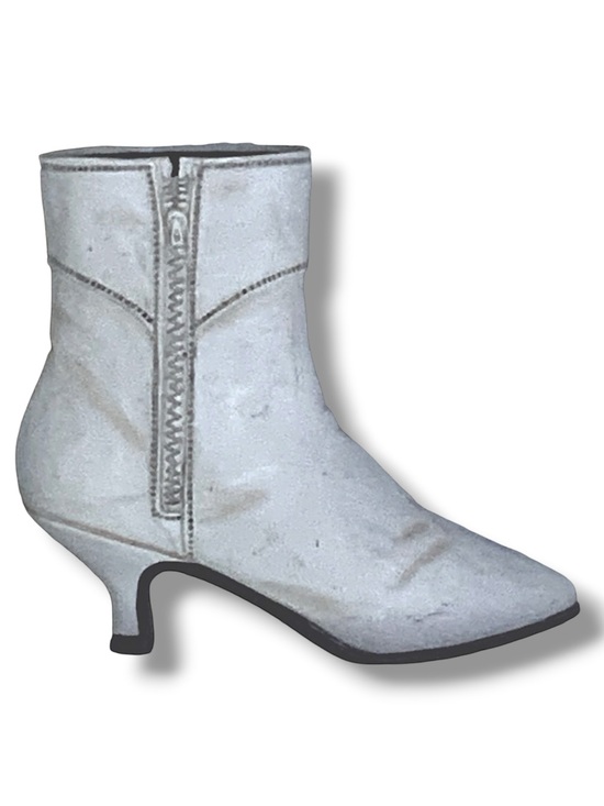 Just The Right Shoe Other - Vintage Miniature Boot Just The Right Shoe Figure Collectible White Retired 1999